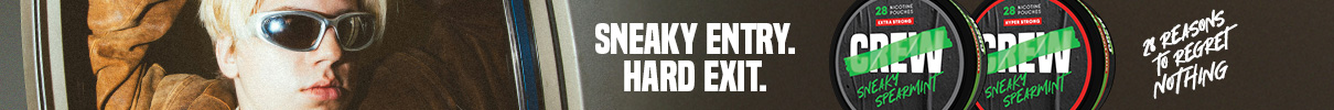 SNUS nikotiinipadjad CREW Hyper Strong
